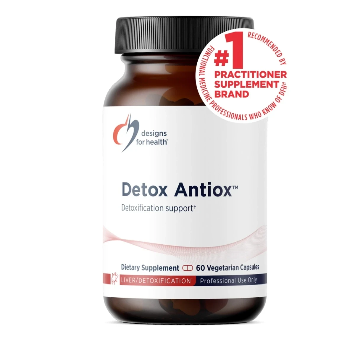 Detox Antiox Designs For Health 60 Capsules image 1