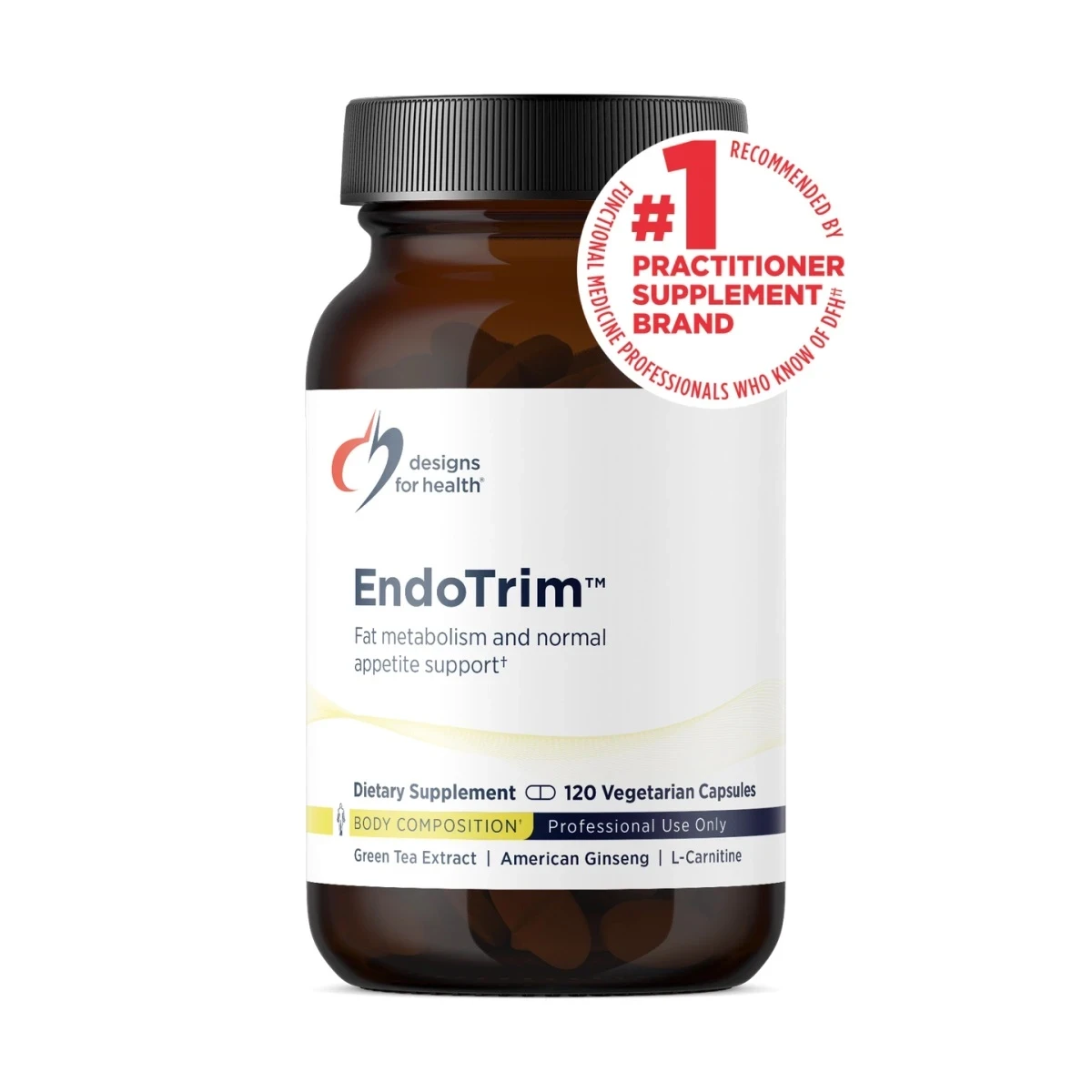 Endotrim Designs For Health 120 Capsules image 1