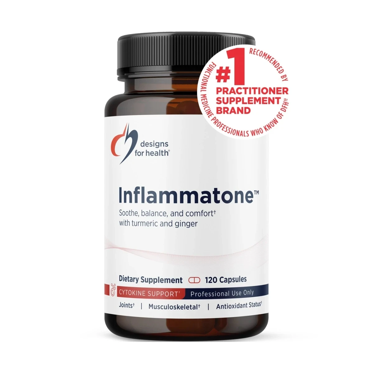Inflammatone Designs For Health 120 Capsules image 1