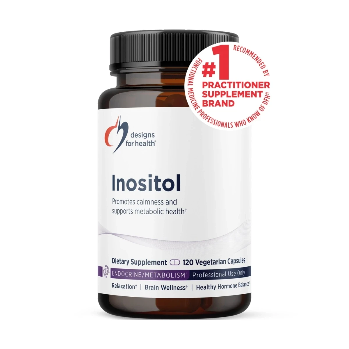 Inositol Designs For Health 120 capsules image 1