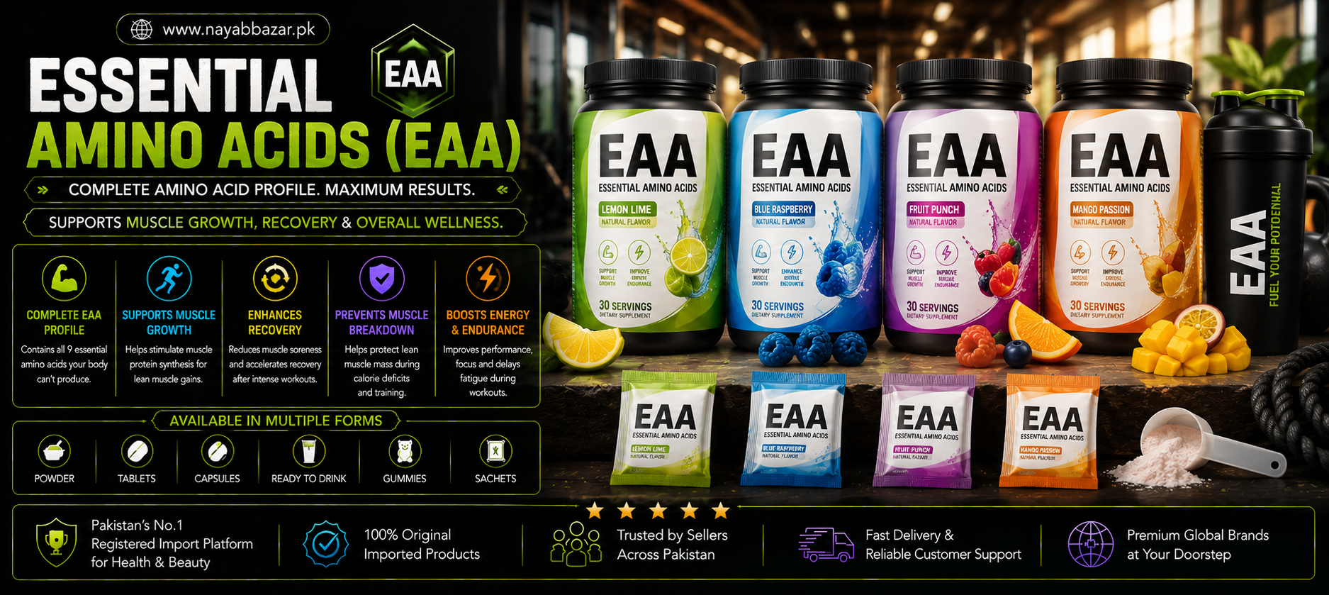 Essential Amino Acids (EAA)