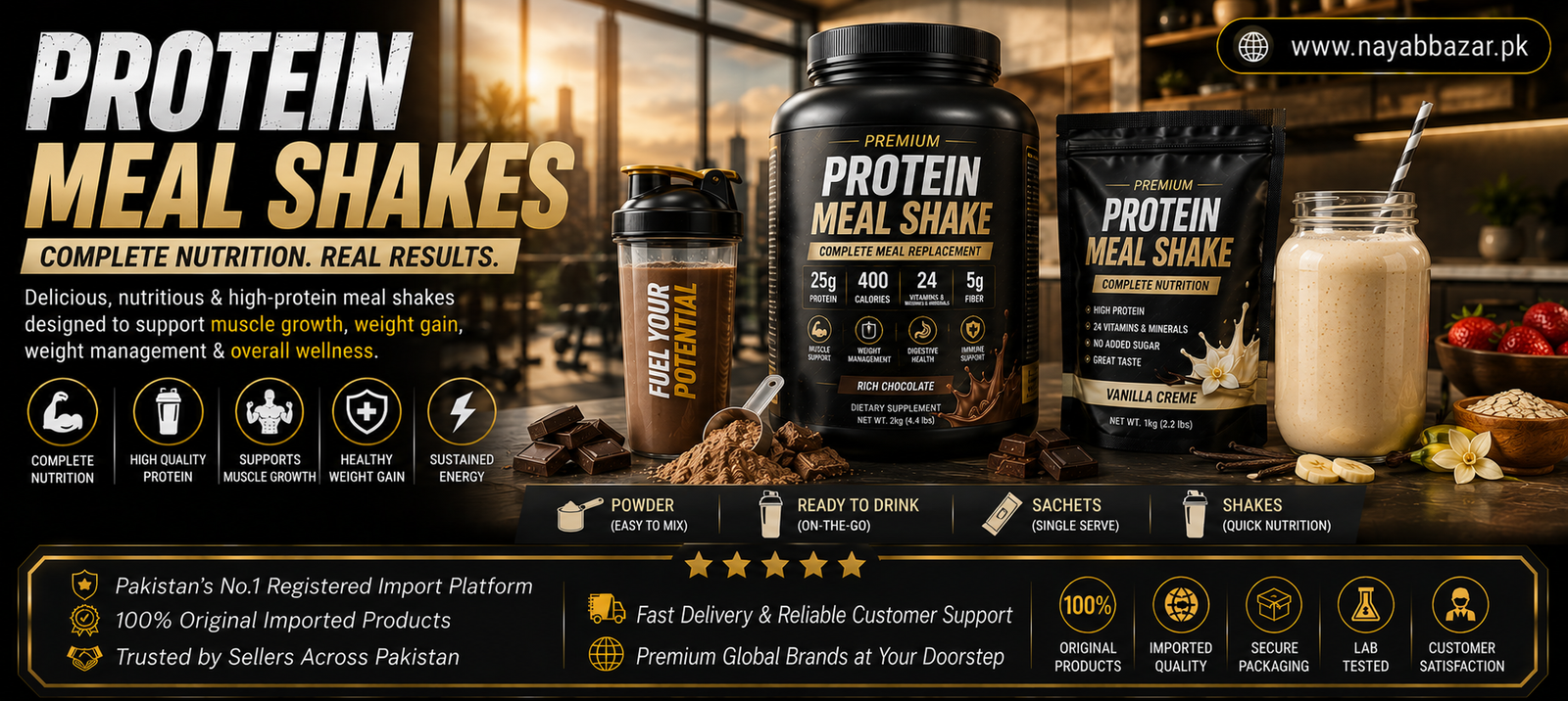 Protein Meal Shakes