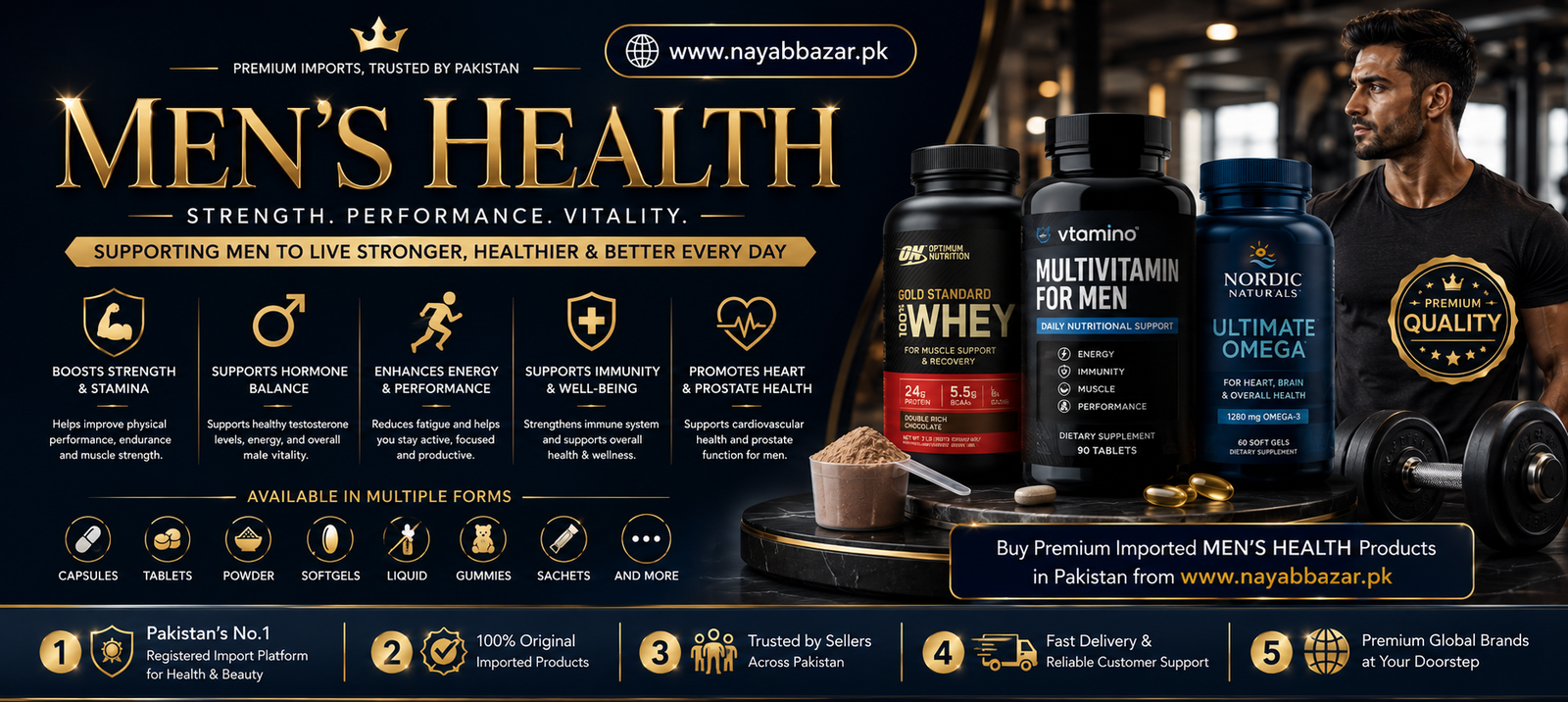 Men’s Daily Multivitamin Tablets