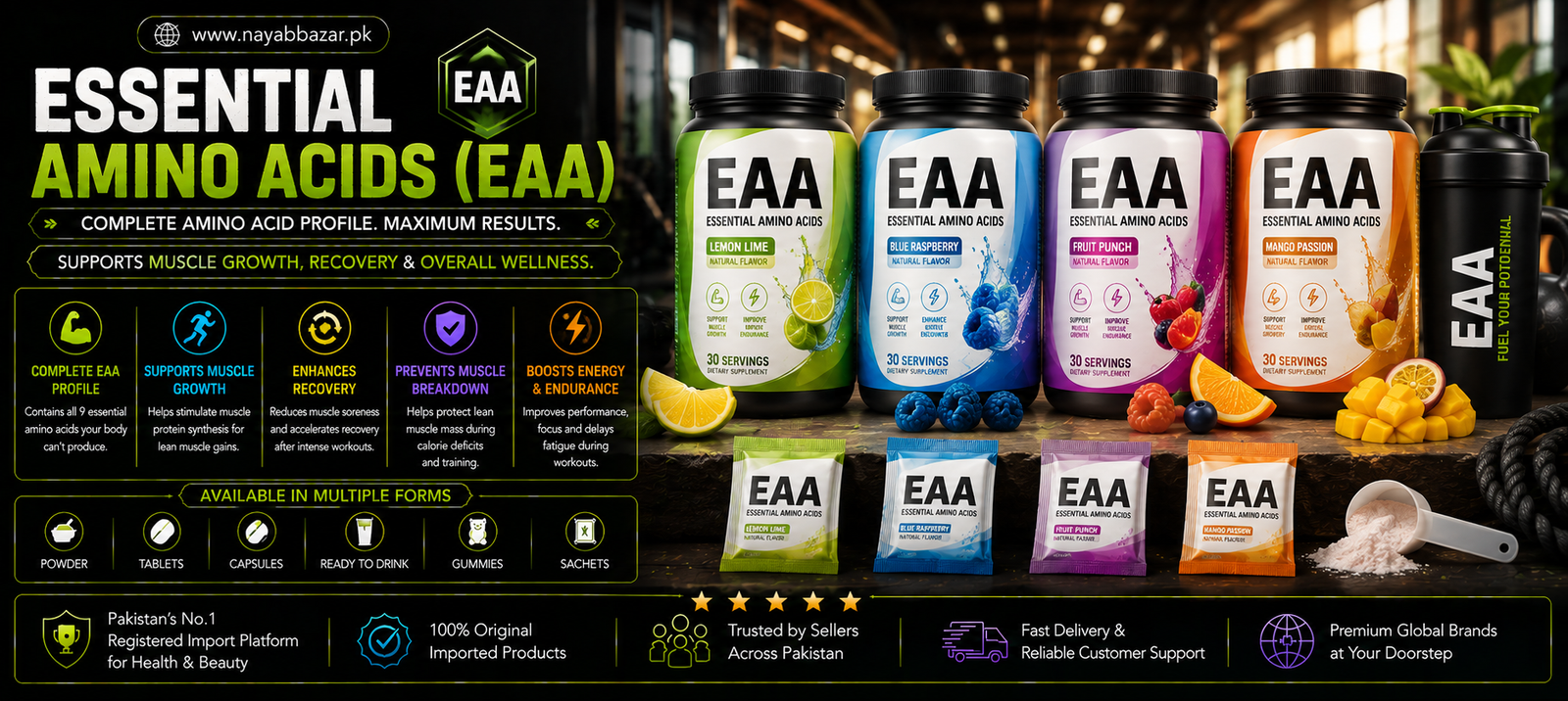 Essential Amino Acids (EAA)