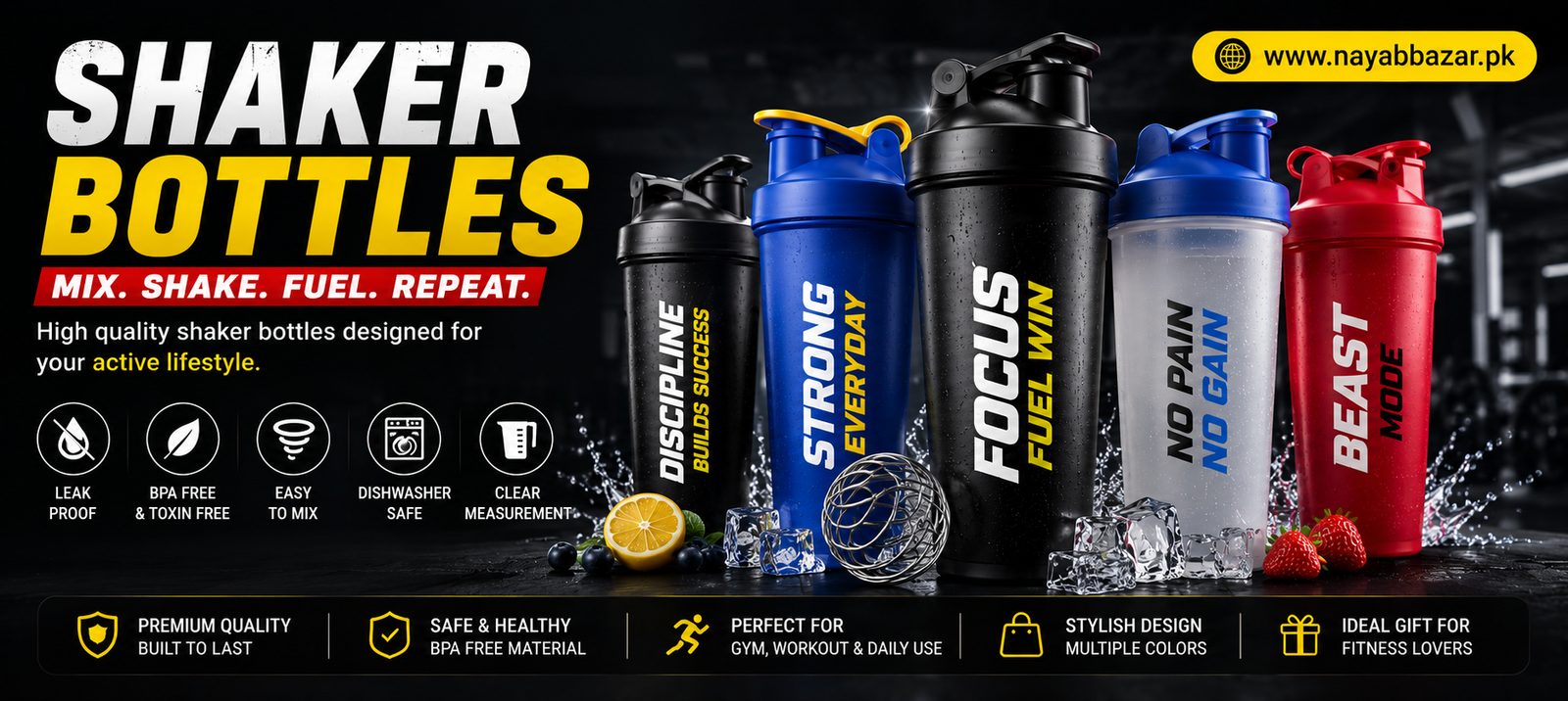 Shaker Bottles
