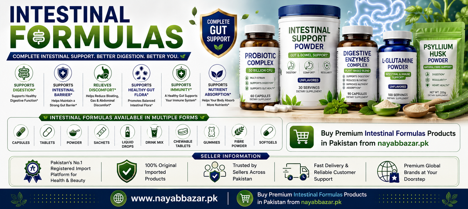 Intestinal Formulas