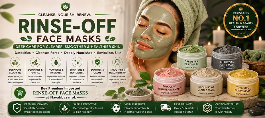 Rinse-Off Face Masks