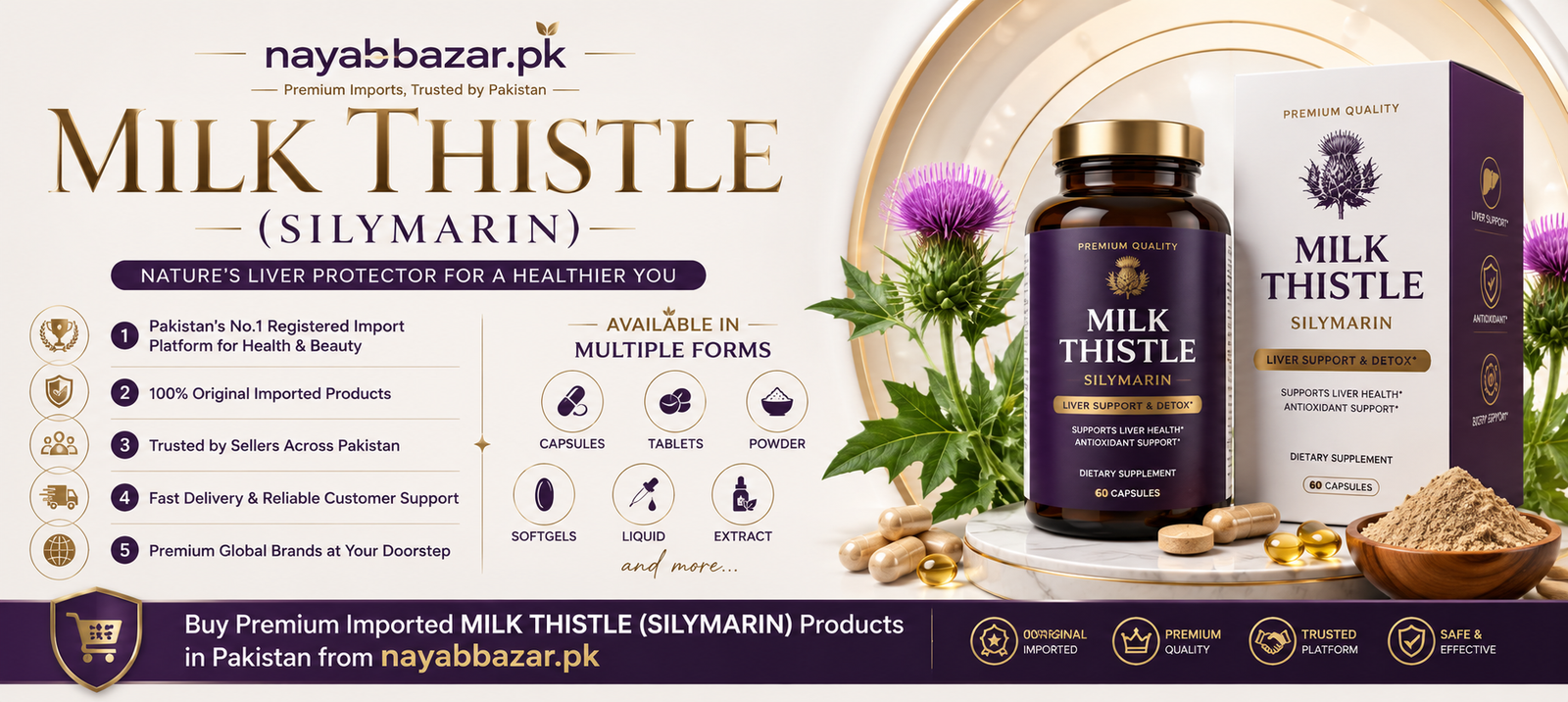 Milk Thistle (Silymarin)