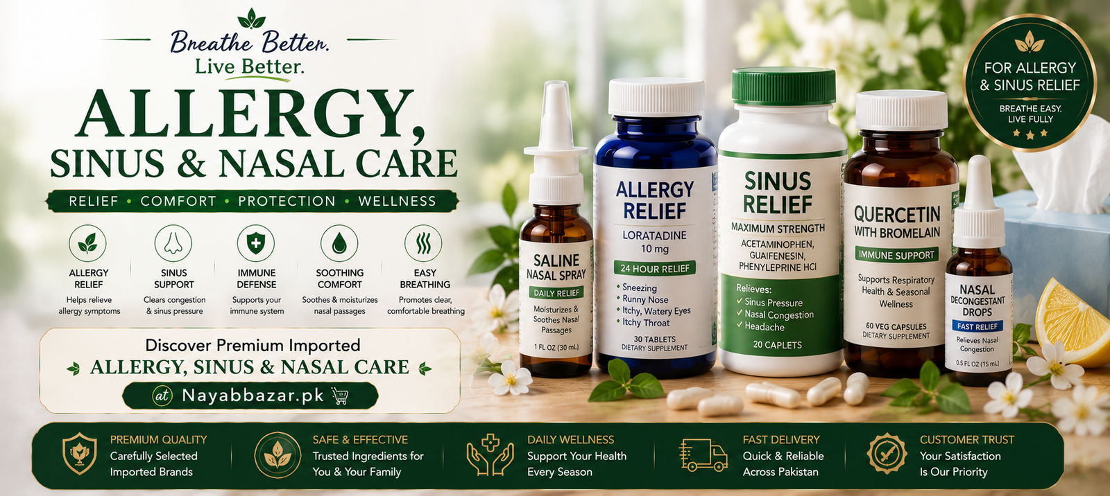 Allergy, Sinus & Nasal Care