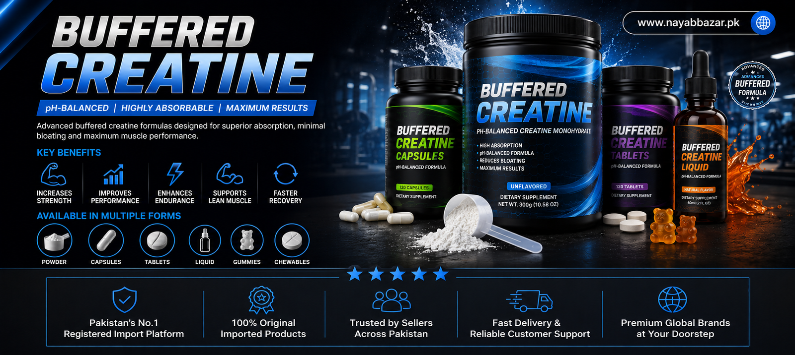 Buffered Creatine