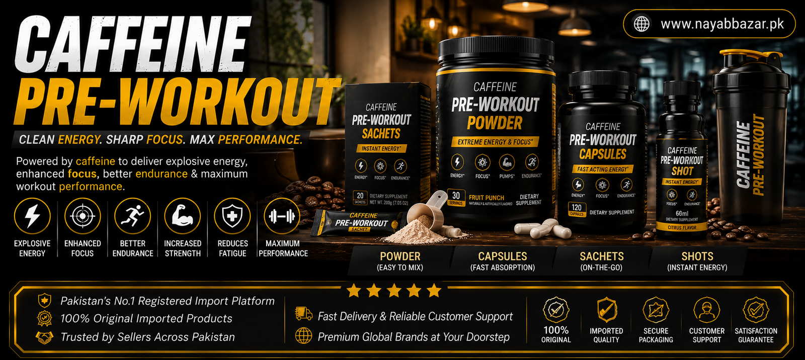 Caffeine Pre-Workout