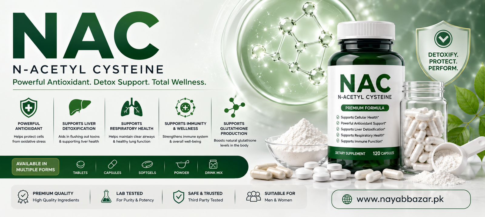 N-Acetyl Cysteine (NAC)
